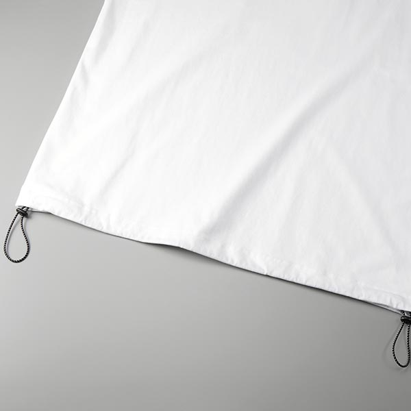 裾口は2本針始末