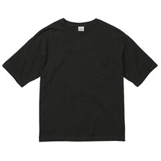 5.6オンス ビッグシルエット Tシャツ(ポケット付)