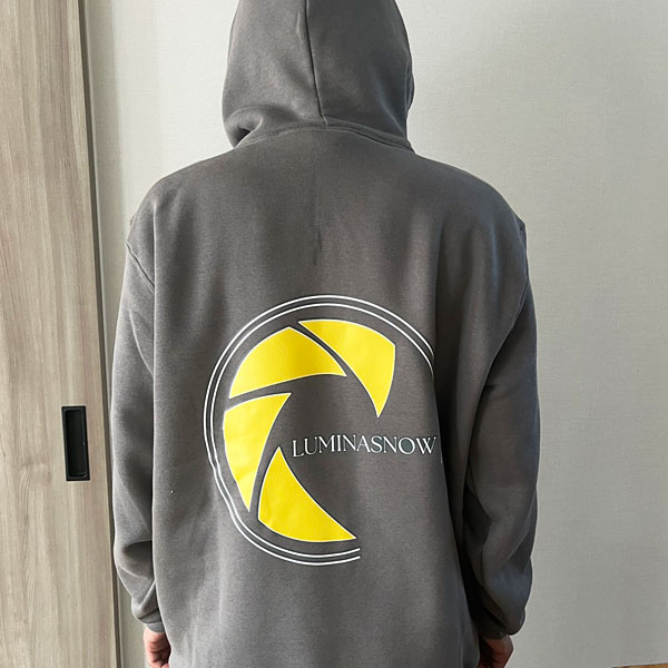 制作事例 175セメント 背中中央フルカラー転写プリント プリントサイズ:W300mm×H300mm