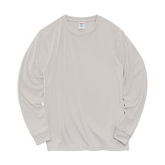 4.4オンス ドライスムース リサイクルポリエステル ロングスリーブ Tシャツ