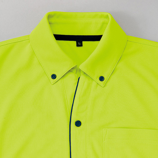 AZ-7679】 サイドポケット半袖ポロシャツ(ボタンダウン) | オリジナルT 