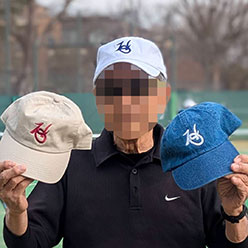 オリジナルキャップ 刺繍