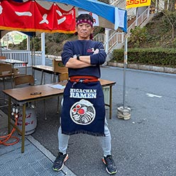 オリジナル帆前掛け プリント