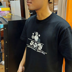 オリジナルTシャツ　プリント