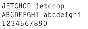 E-05　Letter Gothic